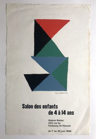 Сериграфия Delaunay - Salon des enfants de 4 à 14 ans / Galerie Balzac