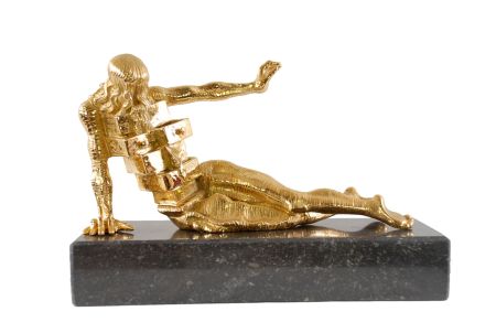 Многоэкземплярное Произведение Dali - Salvador DALI s/n Bronze SCULPTURE The Anthropomorphic Cabinet 1982 gilded 24K