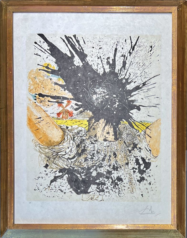 Литография Dali - Salvador Dalí (1904-1989) - Coloured lithograph on paper - 1981