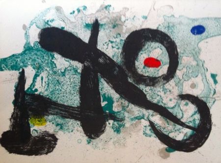 Литография Miró - Sans
