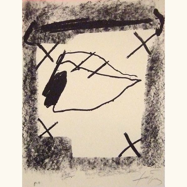 Литография Tàpies - Sans titre 