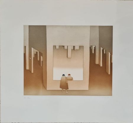 Гравюра Folon - Sans titre