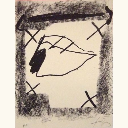 Литография Tàpies - Sans titre 