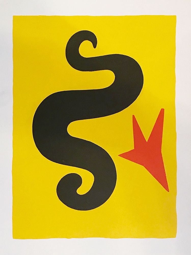 Литография Calder - Sans titre (1971)