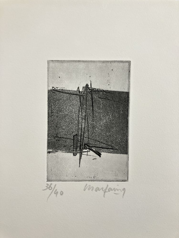 Офорт Marfaing - Sans titre, 1978