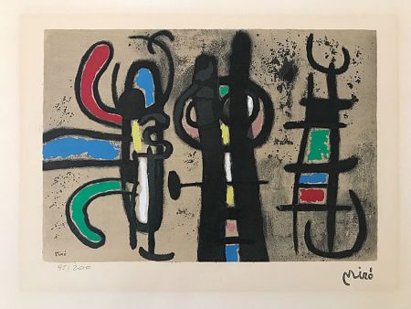 Трафарет Miró (After) - Sans titre II