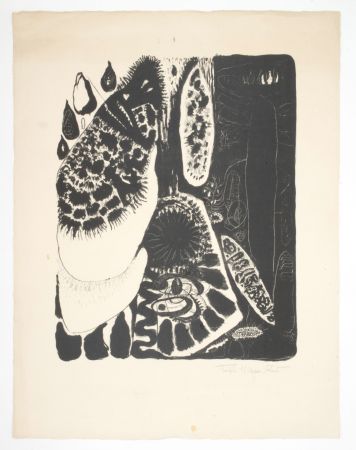 Литография Zeid - Sans titre. Untitled.