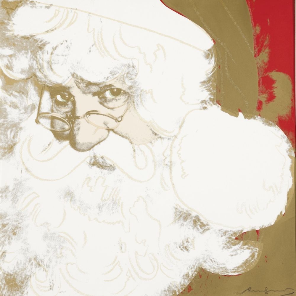 Сериграфия Warhol - Santa Claus (FS II.266)