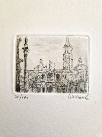 Офорт Ciarrocchi - Santa Maria Maggiore