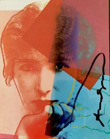 Гашение Warhol - Sarah Bernhardt - invitation