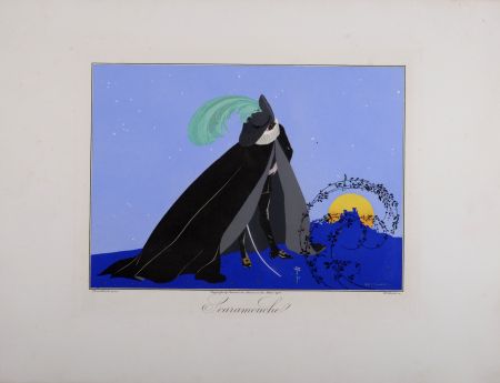 Гравюра Brunelleschi - Scaramouche, 1914 - Masterpiece!