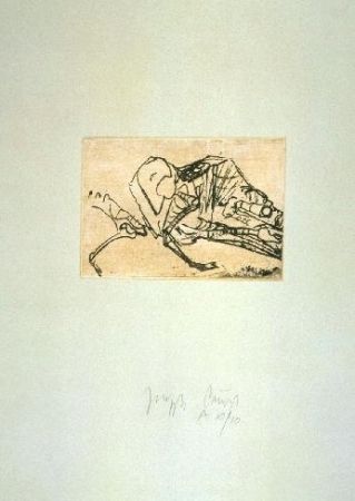 Офорт И Аквитанта Beuys - Schafsskelett