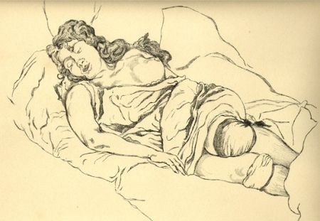 Иллюстрированная Книга Vrieslander - Schlafende Frauen / Sleeping Women