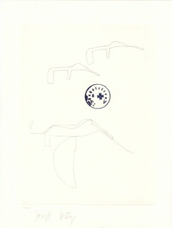 Литография Beuys - Schwurhand: Eiszeit  Normalausgabe