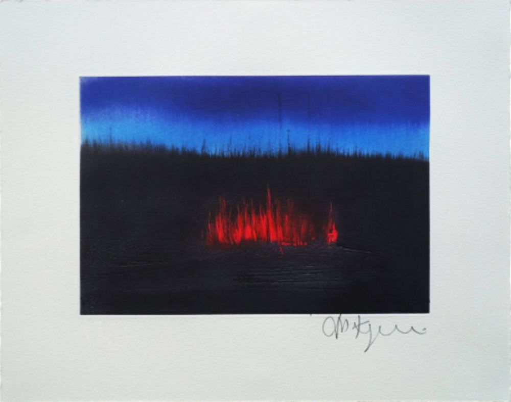 Гравюра Kapoor - Scorched Earth
