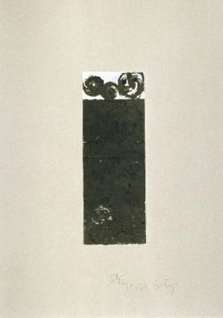 Литография Beuys - Scrolls