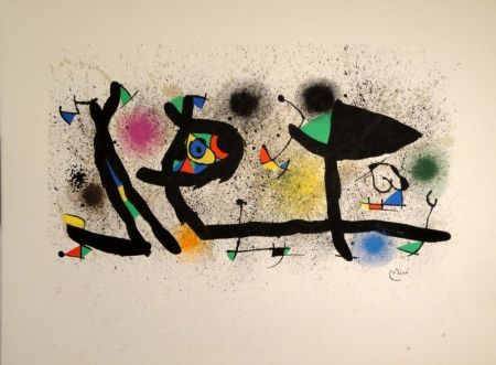 Литография Miró - Sculptures