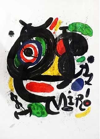 Литография Miró - Sculptures