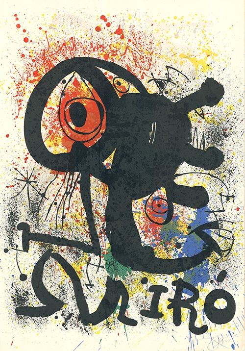 Литография Miró - Sculptures et céramiques