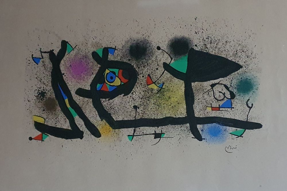 Литография Miró - Sculptures (III)