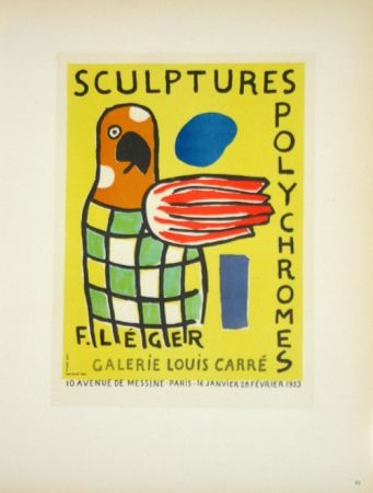 Литография Leger - Sculptures Polychromes