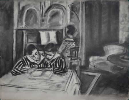 Литография Matisse - Scène d'intérieur, 1933 