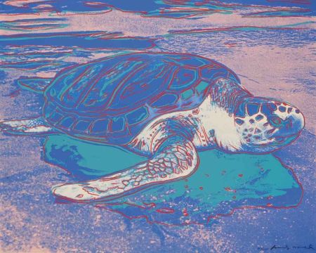Сериграфия Warhol - Sea Turtle, FS II.360