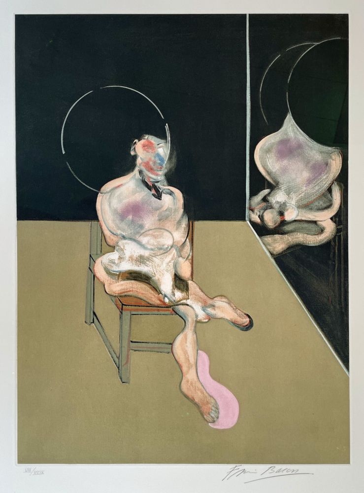 Акватинта Bacon - Seated Figure