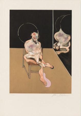 Акватинта Bacon - Seated Figure 1983