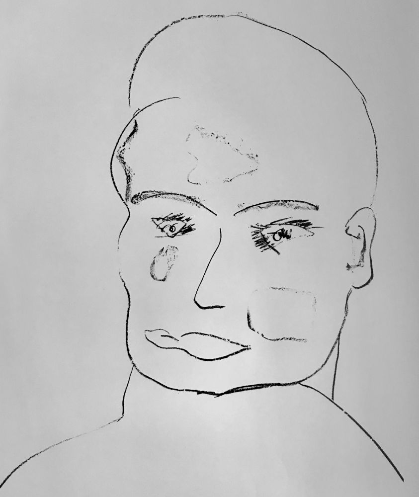 Литография Francis - Self Portrait