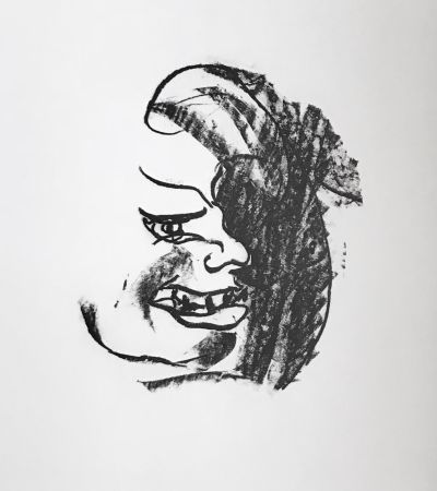 Литография Francis - Self Portrait