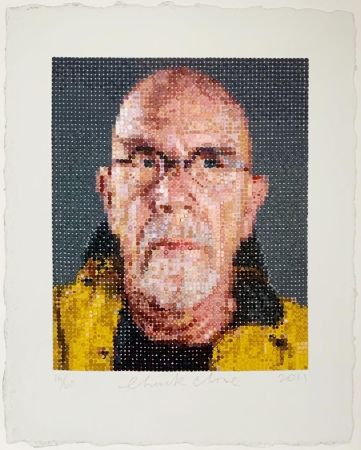 Сериграфия Close - Self Portrait (1)