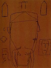Литография Brown - Self portrait 10