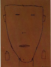 Литография Brown - Self portrait 15