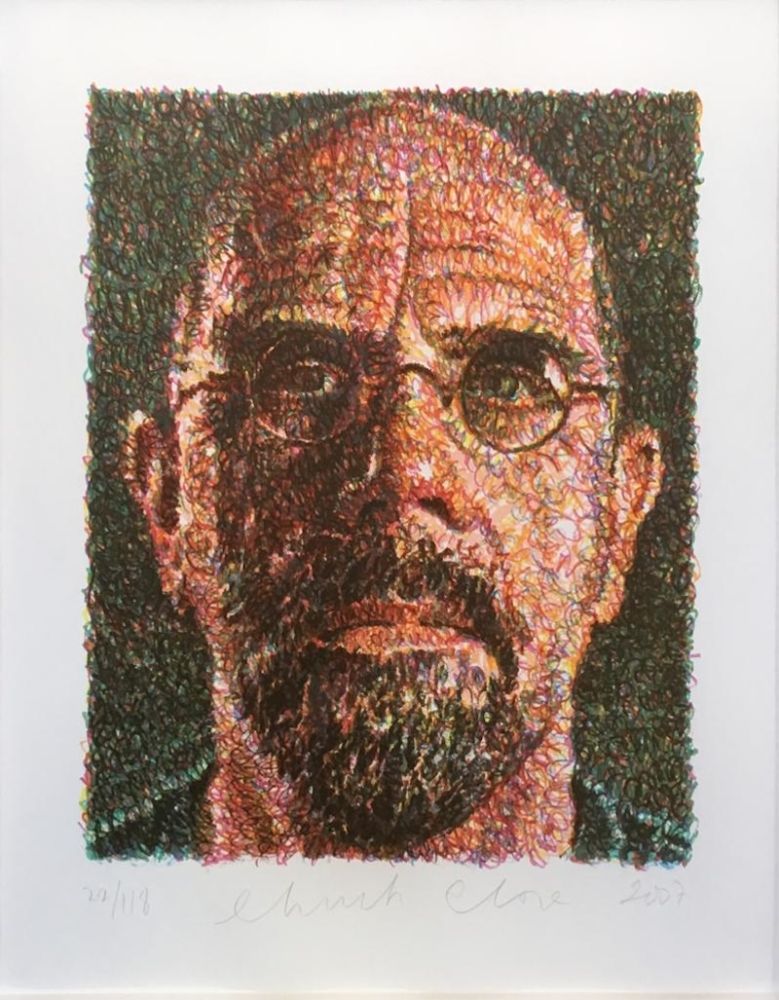 Сериграфия Close - Self Portrait (Lincoln Center)