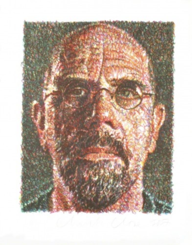 Сериграфия Close - Self Portrait (Lincoln Center)