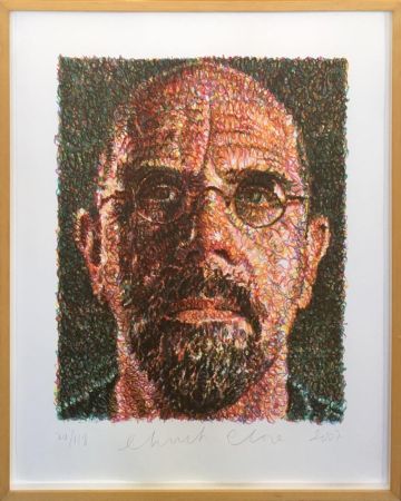 Сериграфия Close - Self Portrait (Lincoln Center)