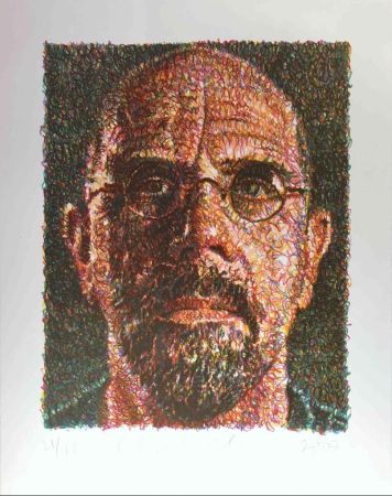 Сериграфия Close - Self Portrait (Lincoln Center)