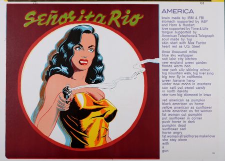 Литография Ramos - Senorita Rio, 1964