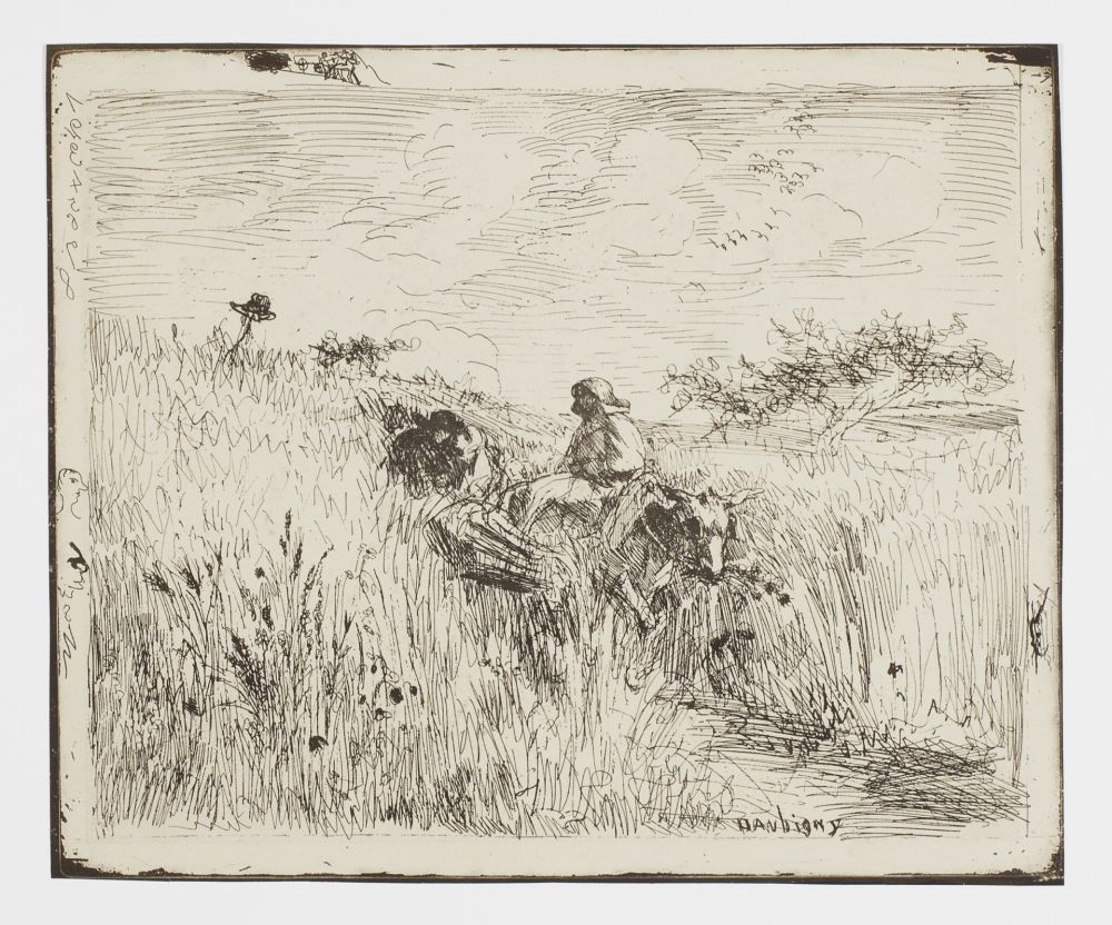 Нет Никаких Технических Daubigny - Sentier dans les Blés (The Path in the Wheatfield)