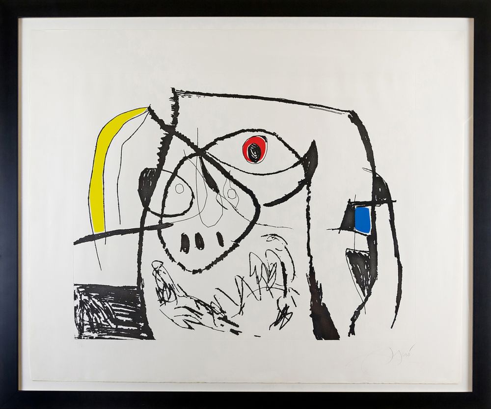 Гравюра Miró - Serie Mallorca Plate XII 