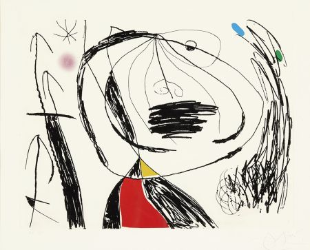 Офорт Miró - Serie Mallorca V