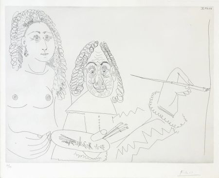 Гравюра Picasso - SERIES 347 (BLOCH 1502)