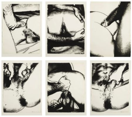 Сериграфия Warhol - Sex Parts Complete Portfolio 