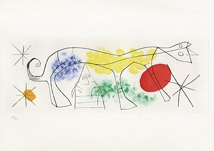 Офорт И Аквитанта Miró - Sheet 1 from 