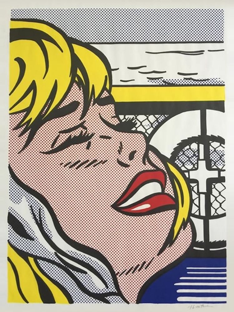 Литография Lichtenstein - Shipboard Girl