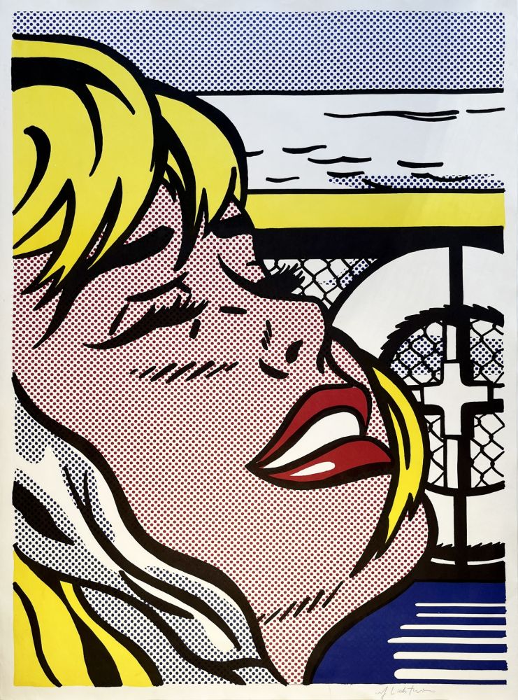 Литография Lichtenstein - Shipboard Girl