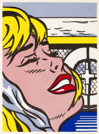 Многоэкземплярное Произведение Lichtenstein - Shipboard Girl