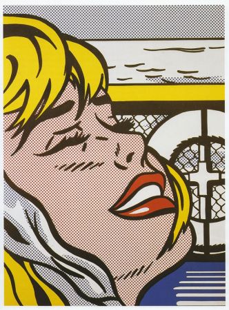 Гашение Lichtenstein - Shipboard Girl, ca.