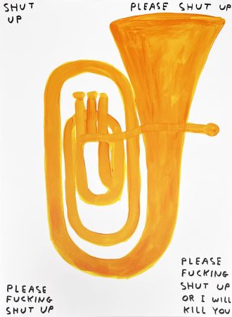 Сериграфия Shrigley - Shut Up